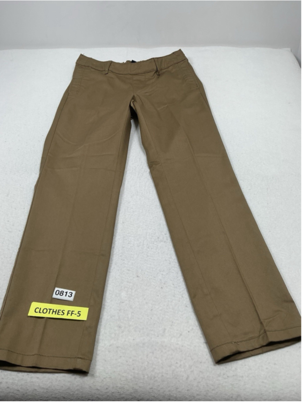 Mens NWT St John’s Bay Classic Fit Pullon Brown Jeans Waist 32 Inches